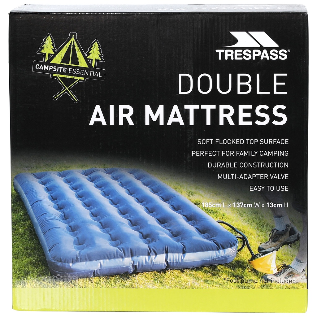 Trespass double air on sale mattress